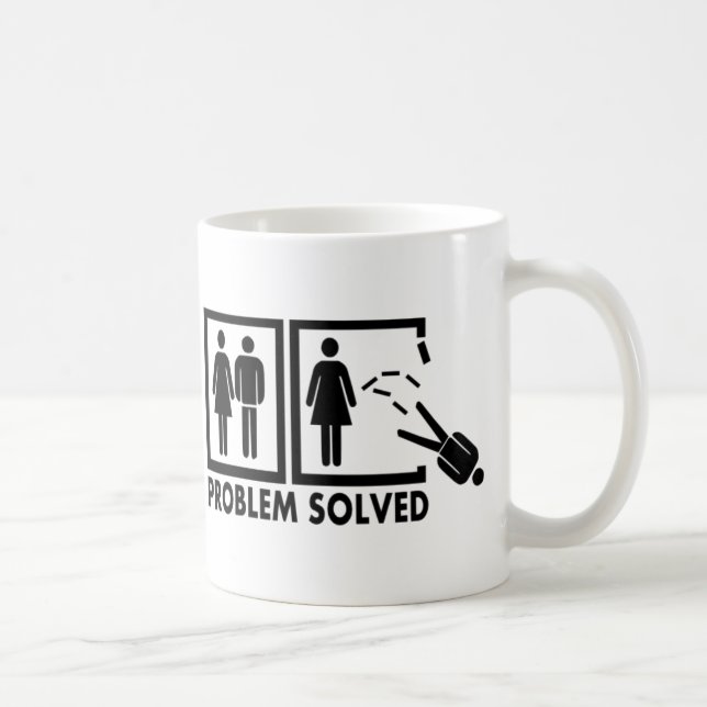 Problem solved - Man Coffee Mug (Right)