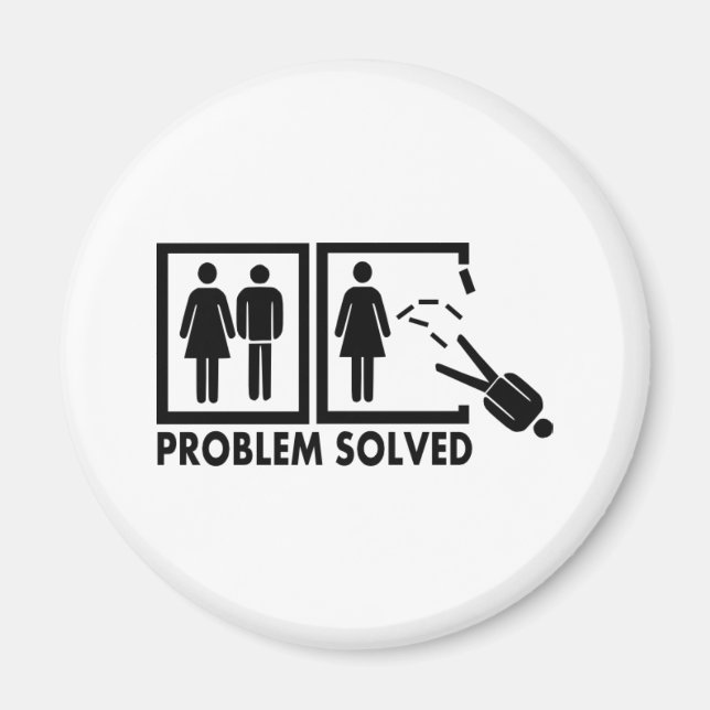 Problem solved - Man Magnet (Front)