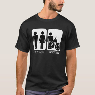 Problem solved motorbike T-Shirt