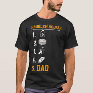 Problem Solver Duct Tape Dad  Daddy Jokes T-Shirt