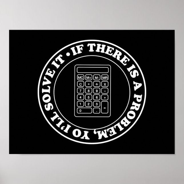 Problem Solver. Poster (Front)