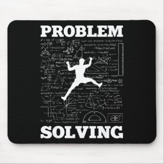 Problem Solving Climber Rock Climbing Bouldering P Mouse Mat
