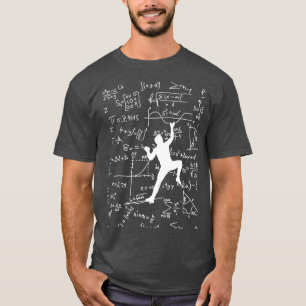 Problem Solving Math Rock Climbing Bouldering boy T-Shirt