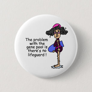 Problem With the Gene Pool 6 Cm Round Badge