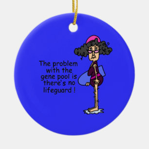 Problem With the Gene Pool Ceramic Tree Decoration