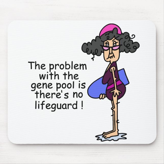 Problem With the Gene Pool Mouse Mat (Front)