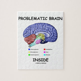 Problematic Brain Inside (Brain Anatomy) Jigsaw Puzzle