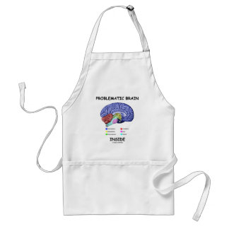 Problematic Brain Inside (Brain Anatomy) Standard Apron