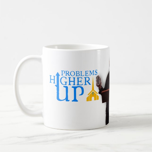 Problems Higher Up Mug (Left)