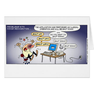 Problems with voice recognition