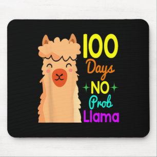 Probllama 100 Days Of School Cute 100th Day Boys G Mouse Mat