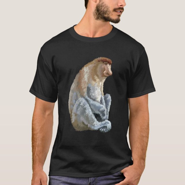 Proboscis Monkey  tee (Front)