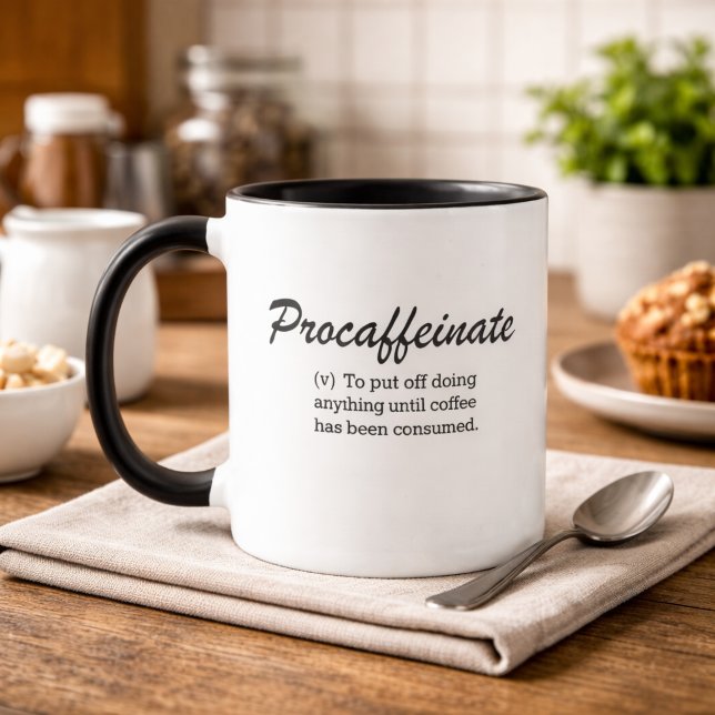 Procaffeinate Coffee Mug (Creator Uploaded)