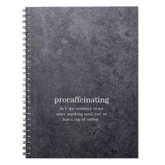 Procaffeinating Notebook