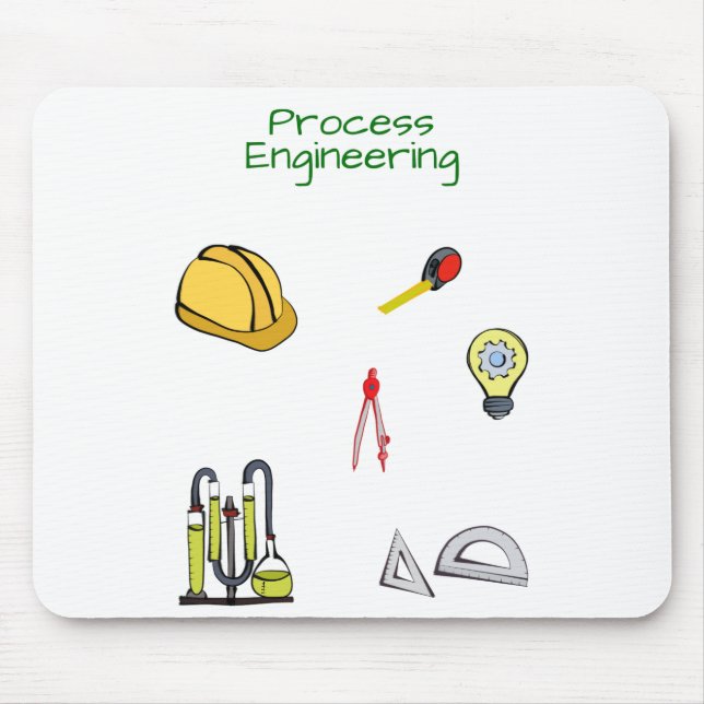 Process engineer Chemical engineering Mouse Mat (Front)