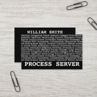 Process Server Legal Terminology