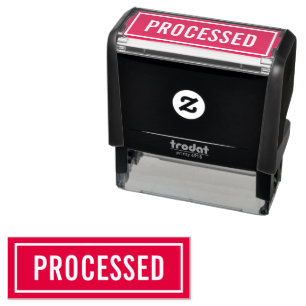 Processed Self-inking Stamp