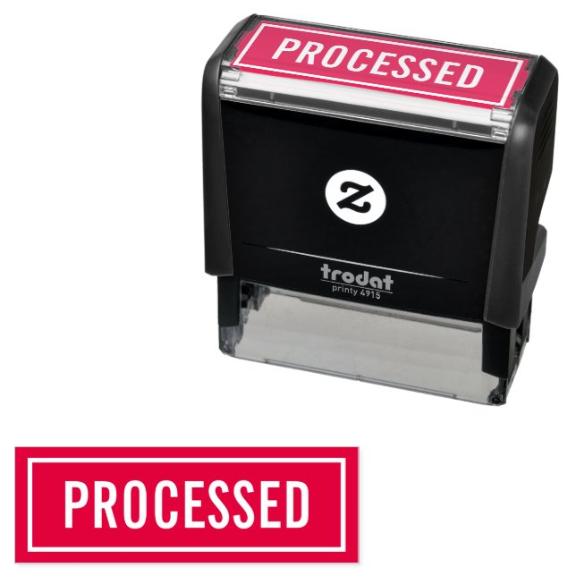Processed Self-inking Stamp (In Situ)