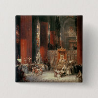 Procession in Seville Cathedral, 1833 (oil on canv