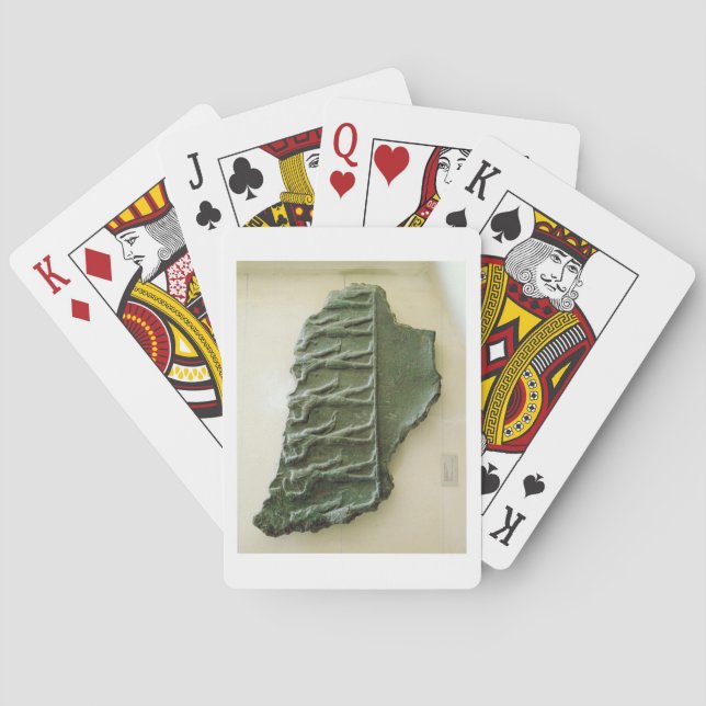 Procession of Elamite warriors, Susa, Iran, Elamit Playing Cards (Back)