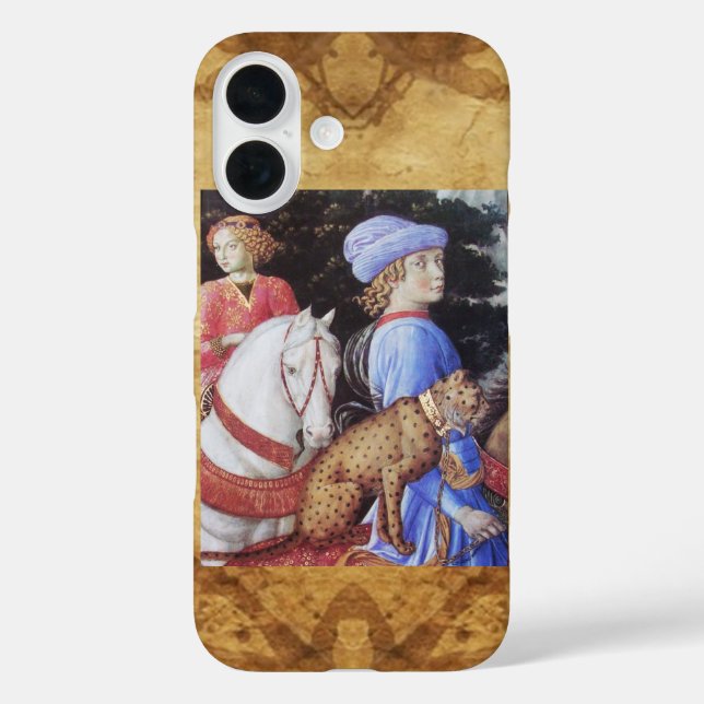 Procession of Magus Melchior,Horse Riders,Wild Cat Case-Mate iPhone Case (Back)
