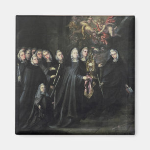 Procession of St. Clare with the Eucharist Magnet