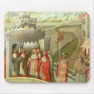 Procession of St. Gregory to the Castel St. Angelo Mouse Mat