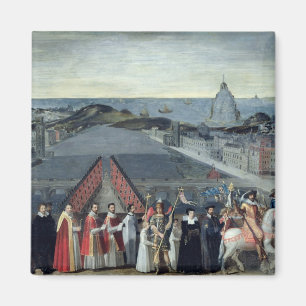 Procession of the Brotherhood of Saint-Michel Magnet
