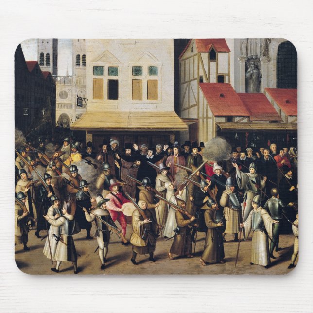 Procession of the Holy League in 1590 Mouse Mat (Front)