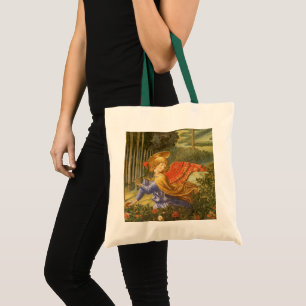 Procession of the Magi Angel by Benozzo Gozzoli Tote Bag