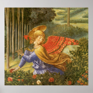 Procession of the Magi, Renaissance Angel Art Poster