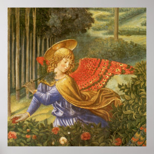 Procession of the Magi, Renaissance Angel Art Poster