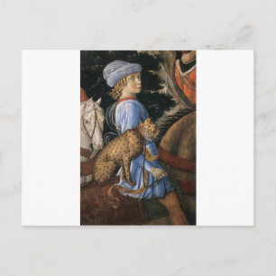 Procession of the Magus Caspar (detail) by Benozzo Postcard