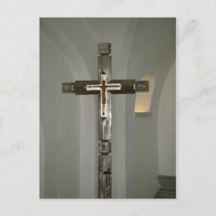 Processional Cross in the catacombs Postcard