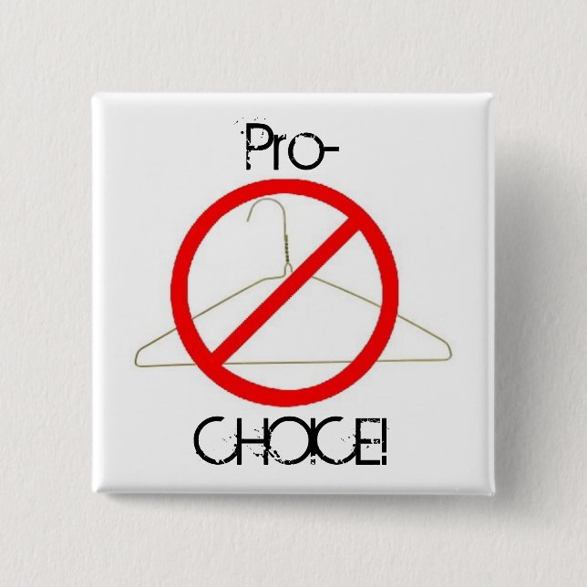 prochoice hanger Button (Front)