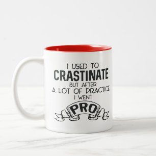 Procrastinate Funny Sarcasm Mug