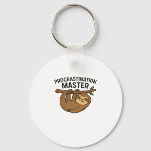 Procrastination Master Classic T-Shirt Key Ring