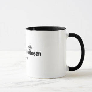 Procrastination Queen Mug – Funny Lazy Day Cup