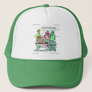 Proctology Loses Cell Phone Funny Trucker Hat