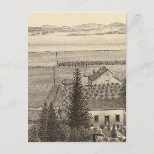 Proctor res, farm postcard (Front)