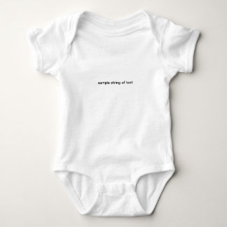 Prod Title Baby Bodysuit