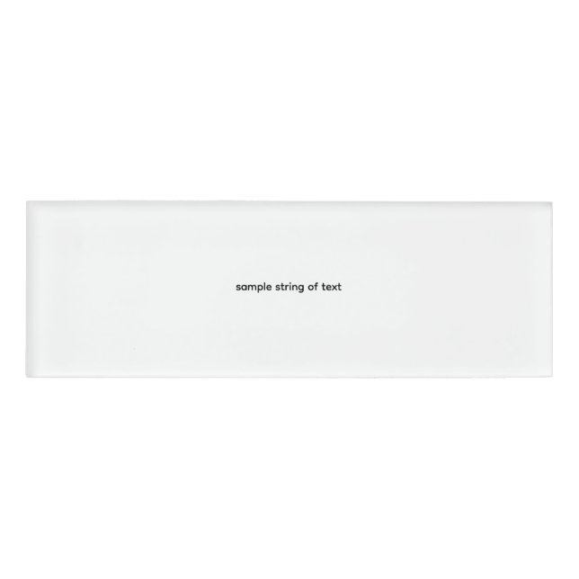 Prod Title Name Tag (Front)