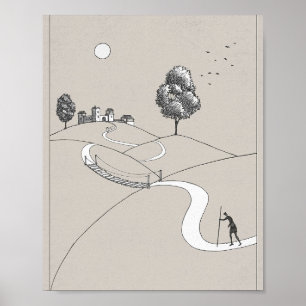 Prodigal Son Returns - Biblical Artwork, Luke 15 Poster