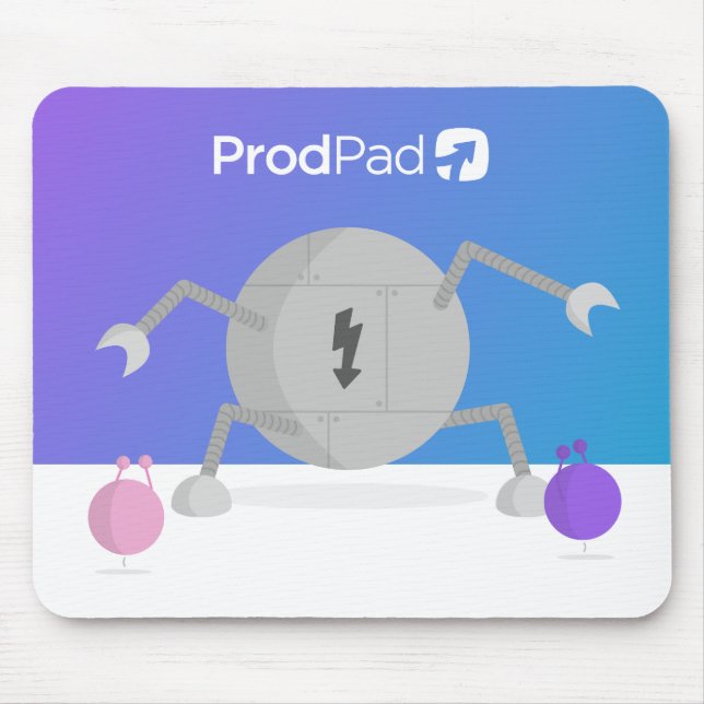 ProdPad 'Prototype' Mouse Mat (Front)