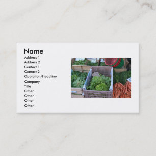 Produce Business card