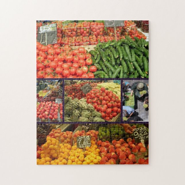 Produce Collage Puzzle 02 (Vertical)
