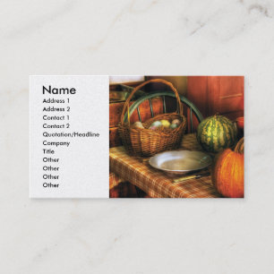 Produce - Easter Harvest Business Card