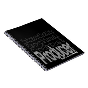 Producer Extraordinaire CUSTOM Notebook