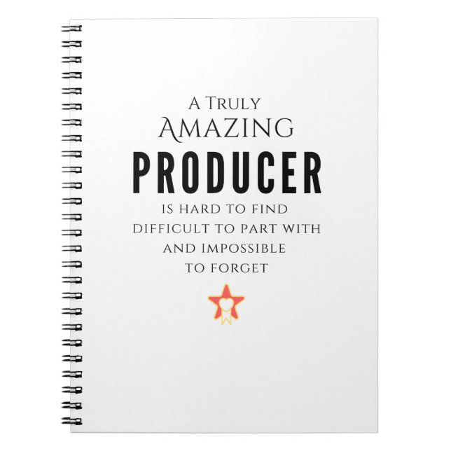 Producer Notebook (Front)