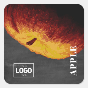 Product Brandy Apple Logo Stickers